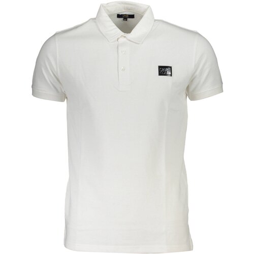 Cavalli Class POLO SHORT SLEEVE MAN WHITE Slike