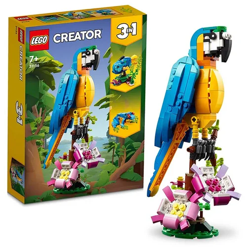 Lego Creator 3in1: Eksotični papagaj