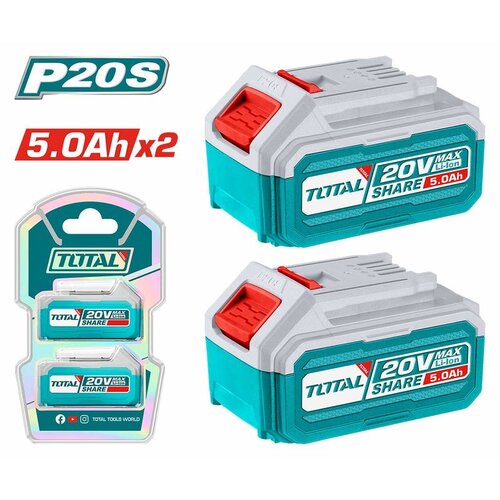 Total li-ion baterije set 2kom,20v 5,0Ah TOSLI240464E Cene