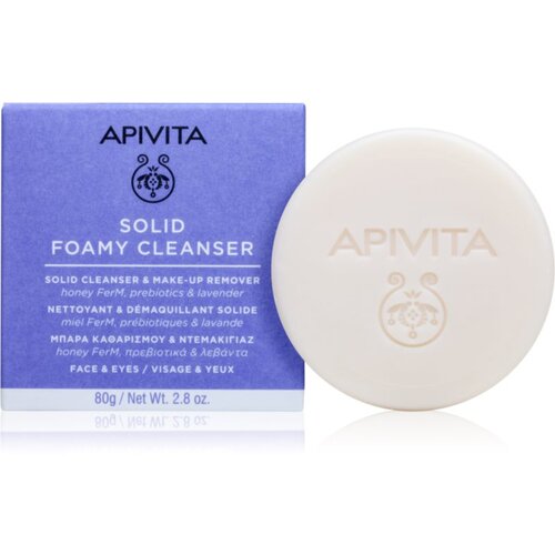 Apivita Cleansing Solid Foamy Cleanser čvrsti sapun za čišćenje s hidratantnim učinkom 80 g Cijene