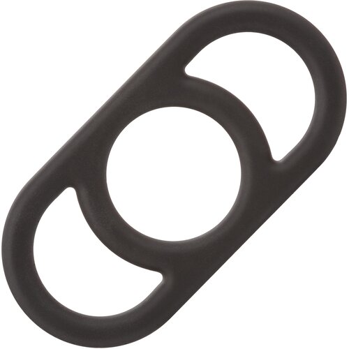 California Exotics Alpha Liquid Silicone Commander Ring Black Slike