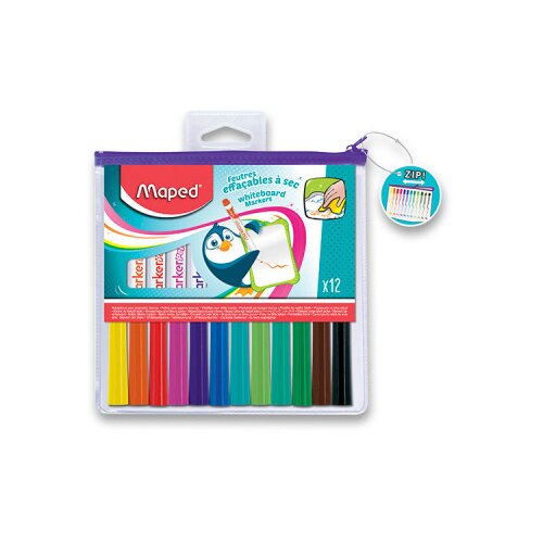 Maped Marker WB Fun Colours - 12 barv Slike