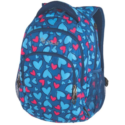 Pulse Ranac Teens Blue Heart 43x28x22cm Cene