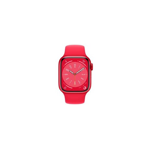 Apple pametni sat Watch 8 45mm Red Sport Band CELLULAR Crveni Slike