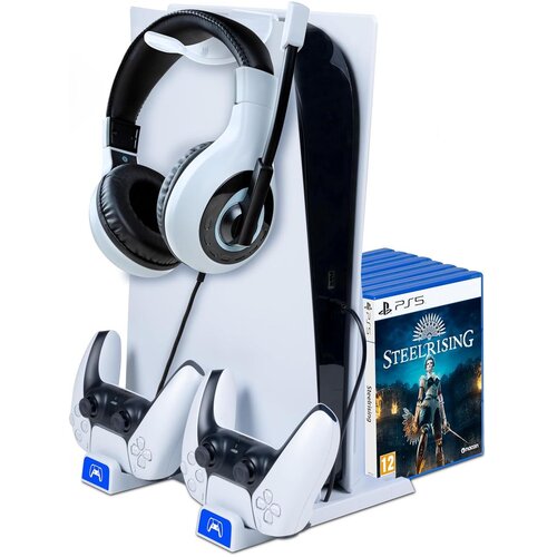 Bigben stalak za playstation 5 konzolu i punjač za dualsense kontrolere Cene
