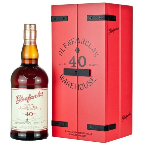 Glenfarclas Viski 40Y 43% 0,7l Slike