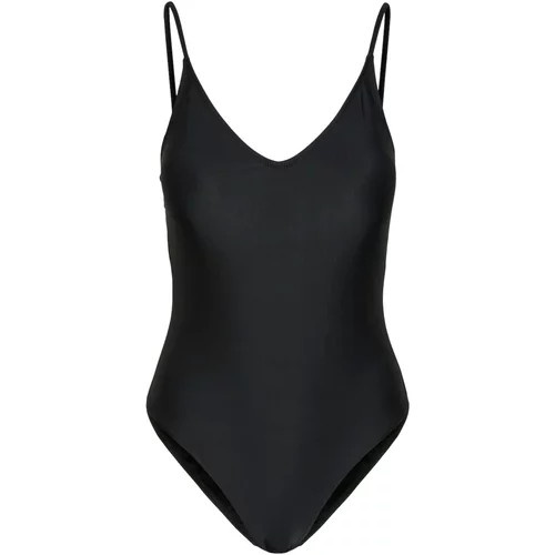Pieces Jednodijelni kupaći kostim 'PCBAOMI' crna