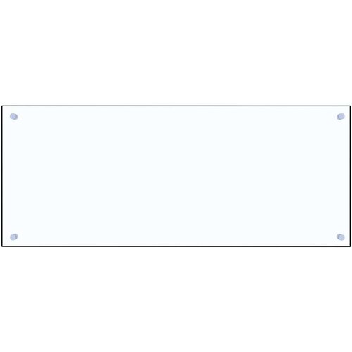 VidaXL kuhinjska za&amp;scaron;tita od prskanja prozirna 100x40 cm kaljeno staklo Slike