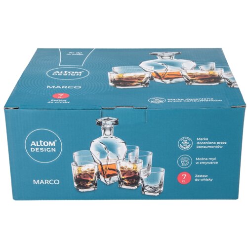 Altom design Marco set za viski &amp;mdash; vrč 750 ml i 6 ča&amp;scaron;a 280 ml Slike