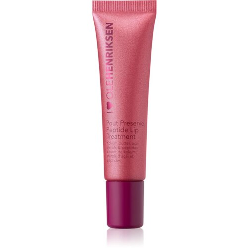 OLEHENRIKSEN Pout Preserve Peptide Lip Treatment vlažilni sijaj za ustnice odtenek Lingonberry Jam Glimmer 12 ml Cene