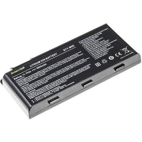 Green cell Baterija za Medion MD76254 / MD77480 / MD97623 / MSI GT660 / GX660, 6600 mAh Cene