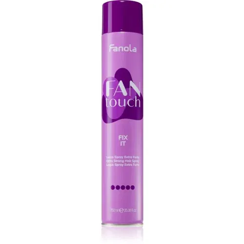 Fanola FAN touch ekstra utrjevalni lak za lase 750 ml