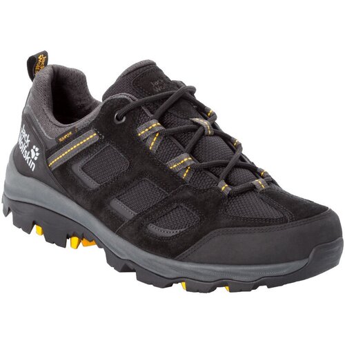 Jack Wolfskin Moške outdoor cipele Vojo 3 Texapore Low Black/Burly Yellow XT 44,5 Cene