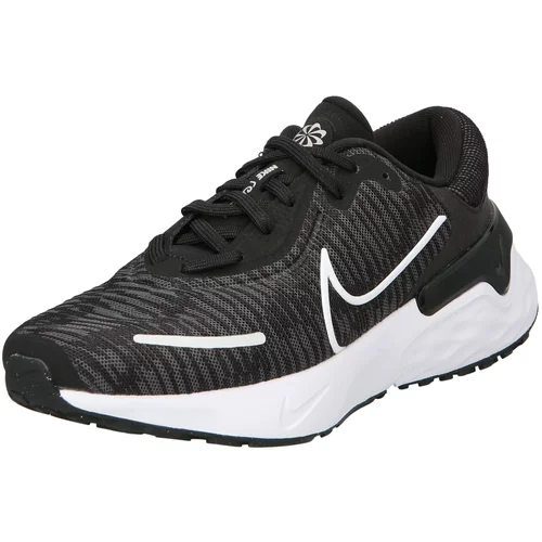 Nike Tenisice za trčanje 'RENEW RUN 4' antracit siva / crna / bijela