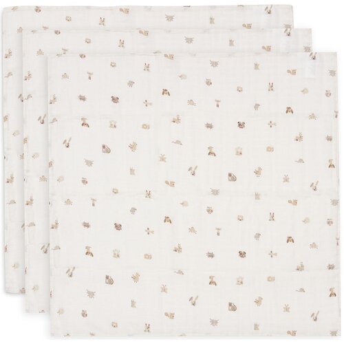 Jollein komplet 3 tetra pleničk 70x70 animal friends Cene