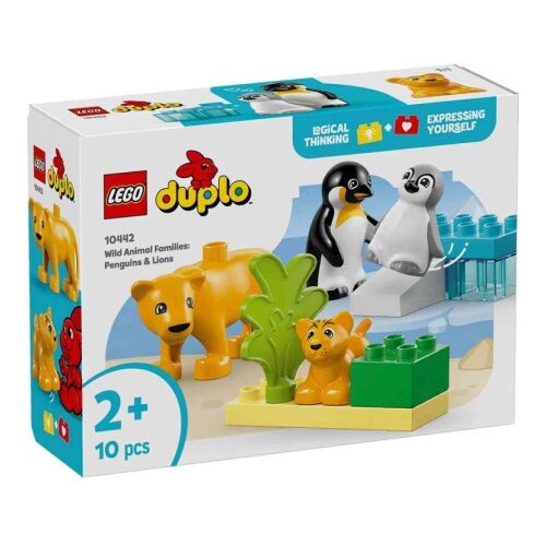 Lego duplo town wild animal families penguins and lions ( LE10442 ) Slike