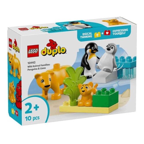 Lego DUPLO Town Wild Animal Families Penguins & Lions številka 10442 Cene