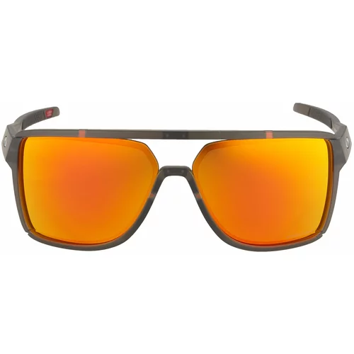 Oakley Sportske sunčane naočale 'CASTEL' tamo siva / svijetlonarančasta