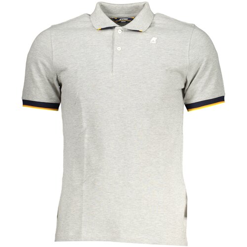 K-Way GRAY MEN&#39;S SHORT SLEEVED POLO SHIRT Cene