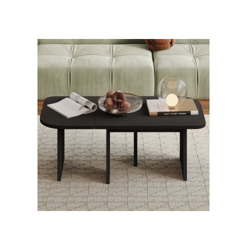 Hanah home set stolića za kafu, crni Cijene