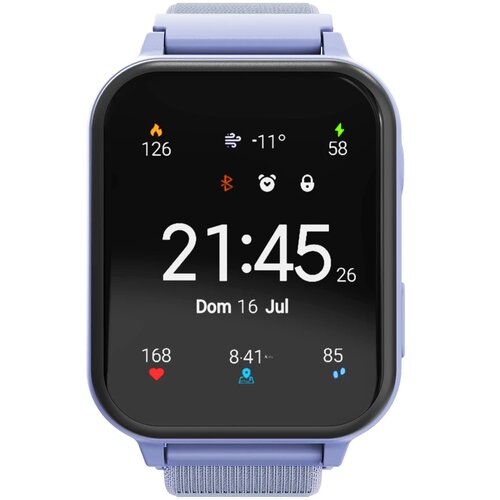 Canyon Kids Pametni Sat Alfie KW-37 MP3 Study&amp;amp;Game Plavi - MP3, Igrice, Alarm, Kalkulator Slike