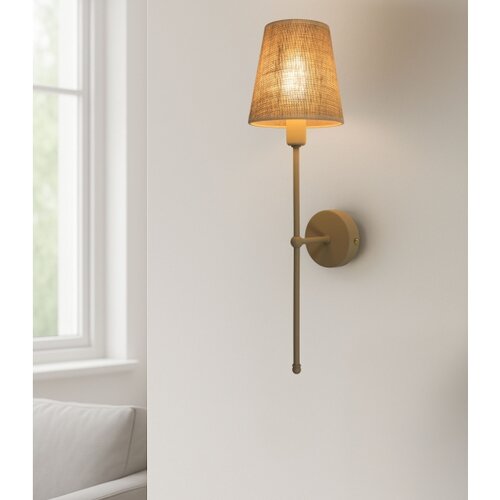  Zidna lampa MADELA 1xE14/40W/230V juta/bež Slike