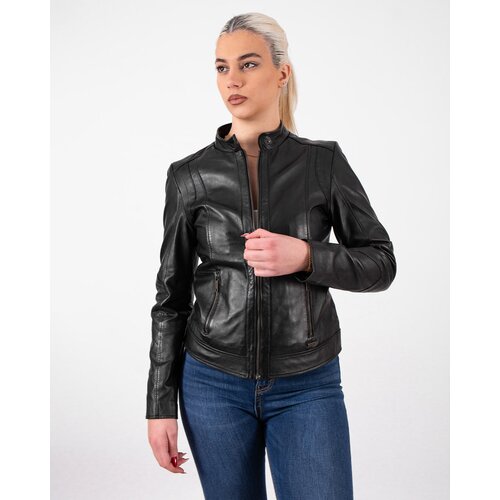 La Force Fashion ženska  maze kožna jakna marcie - crna Cene