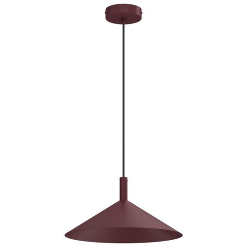  Luster na sajli ANEGA 1xGX53/15W/230V, prečnika 30 cm, bordo Slike