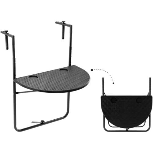 Molarem Home Sklopivi balkonski stol - Polukružni oblik