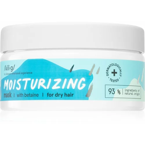 Kilig Moisturizing vlažilna maska za suhe lase 200 ml