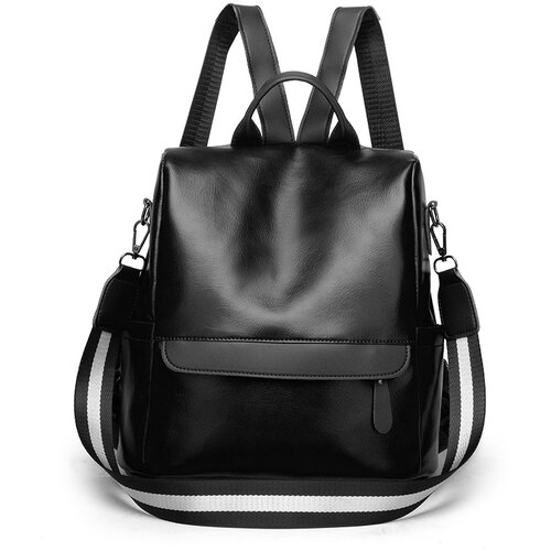 INF Ženski modni nahrbtnik iz umetnega usnja - eleganten in vsestranski Black, (21748600) Cene