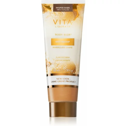 Vita Liberata Body Blur™ Body Makeup puder za vse tipe kože 100 ml odtenek Deeper Dark