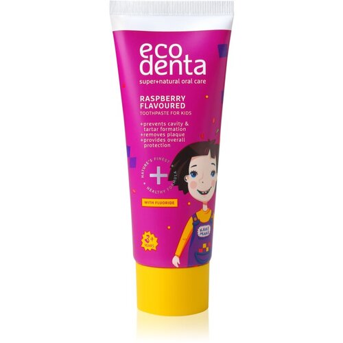 Ecodenta Super + prirodna zubna pasta za djecu okus Raspberry 75 ml Cijene