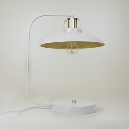  Stona lampa FELIX 1xE27/60W/230V bela Slike