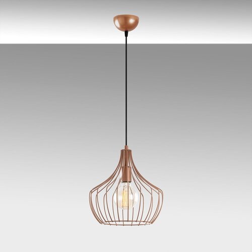 Opviq lights Viseča svetilka v bakreni barvi s kovinskim senčnikom &amp;oslash; 27 cm Mezopotamya &amp;ndash; Slike