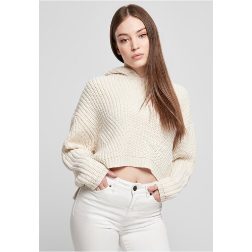 Urban Classics Women&amp;#039;s Oversized Hooded Sweater - Cream Slike