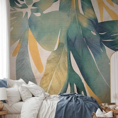 Foto tapeta - Watercolour Tropics 350x256 Slike