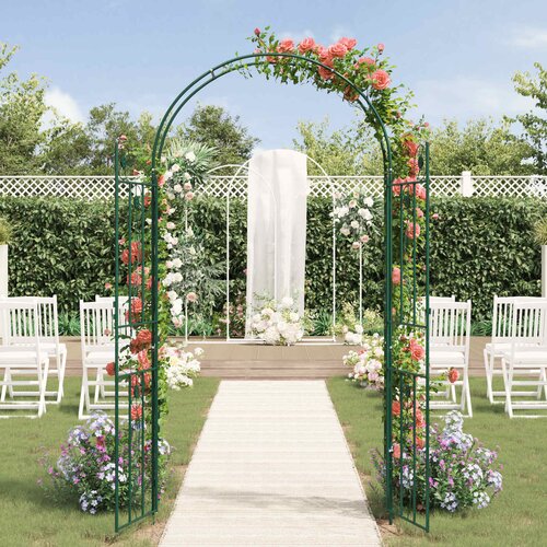  Vrtni Luk Jednobojno Zelena 115 x 37 x 226 cm Slike