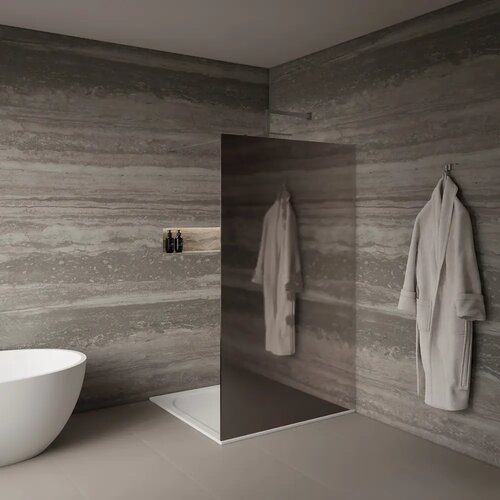 AQUAART Tu&scaron; stijena Vetro mirror 120F 120x200 cm, krom Cijene