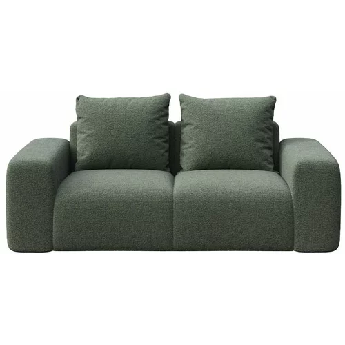 MESONICA Zelena sofa od bouclé tkanine 212 cm Feiro –