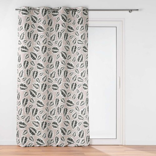 Douceur d int&amp;eacute;rieur Črna/bež zavesa 140x260 cm Alma &amp;ndash; Slike