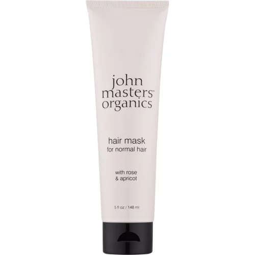 John Masters Organics Rose & Apricot Hair Mask hranilna maska za lase 148 ml