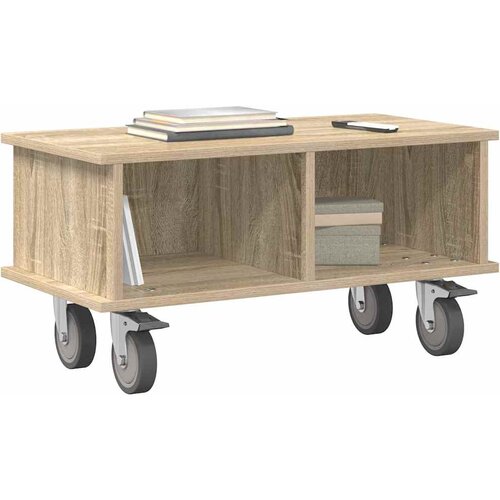  stalak Sonoma hrast 68,5 x 35 x 35 cm Konstruirano drvo Slike