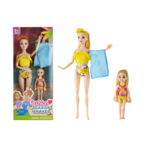 Hk Mini lutka mama i devojčica, dan na moru Cene