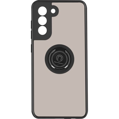 AVIZAR Ovitek za Samsung Galaxy S21 FE, podporni obroc in prozoren dimljeni ucinek - crn, (20629664) Cene