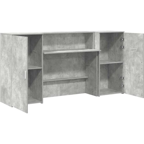  Recepcijski stol 200x50x103,5 cm konstruiranog drva Slike