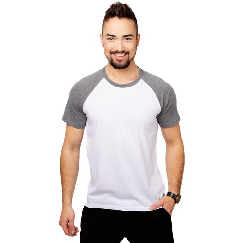 Glano Man T-shirt - white Slike