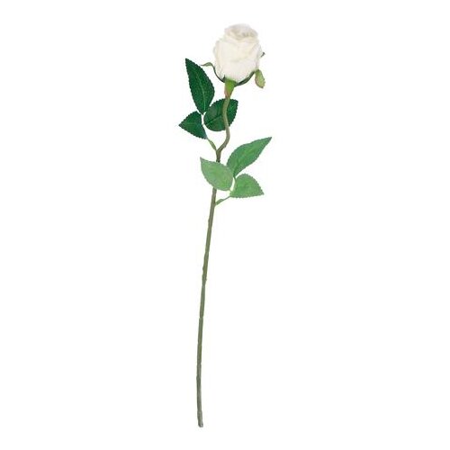 Ruža 51CM BIJELA PVC 80034 Slike