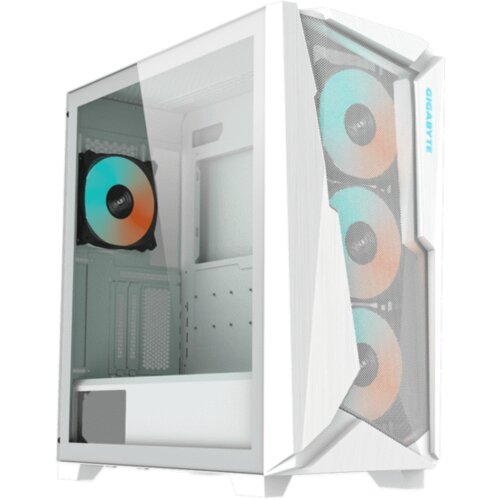 Gigabyte CASE C301G White3xARGB fans(1xRear; 3xFront)GPU H : 400mm; Dust filter Cijene