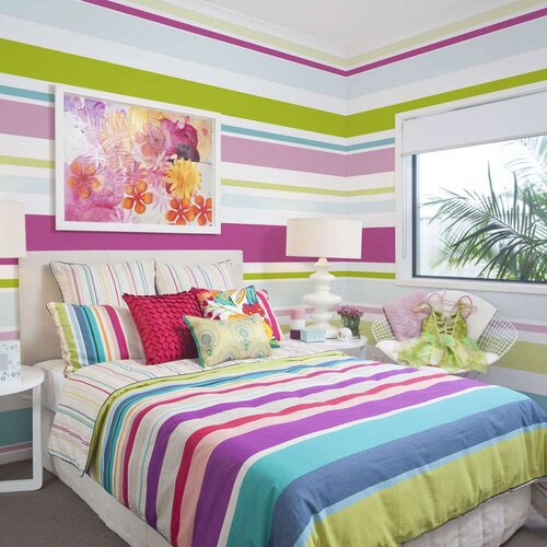  Tapeta - Bright stripes 400x309 Slike